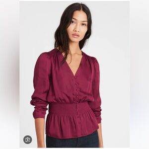 Banana republic holiday blouse